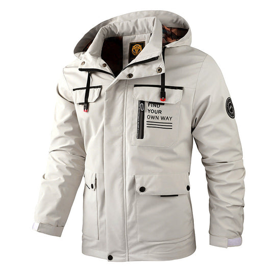 Gabriel - Herren-Winterjacke mit Kapuze, wasserfest