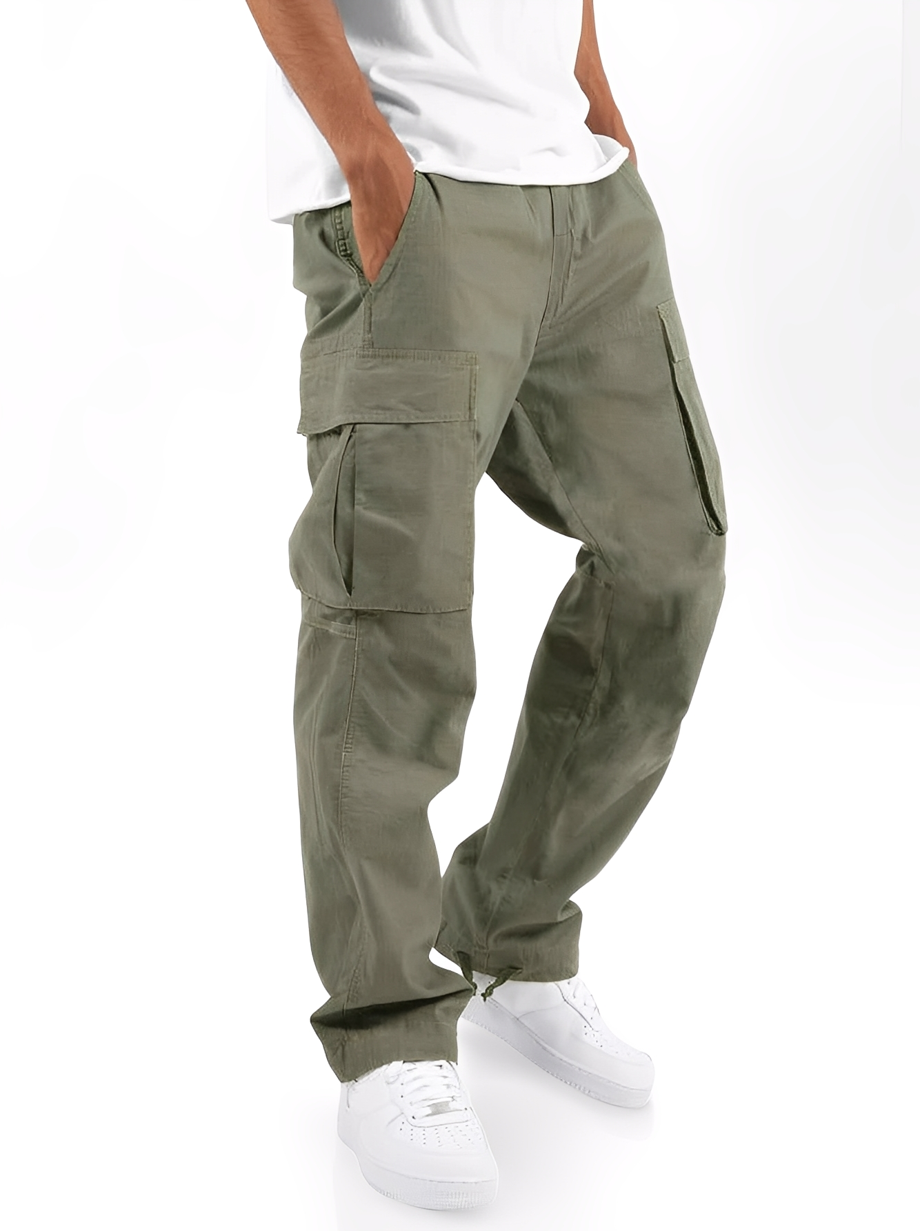 Cooper - Komfortable Herren-Cargohose mit Kordelzug