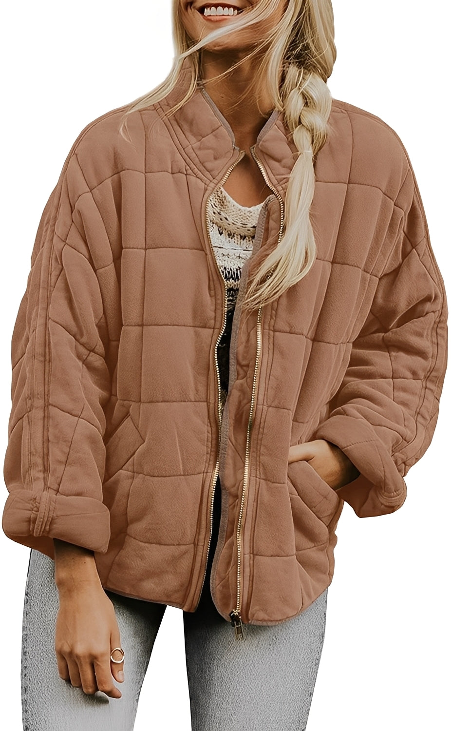 Mikaela - Damen Oversize-Jacke für kühle Tage