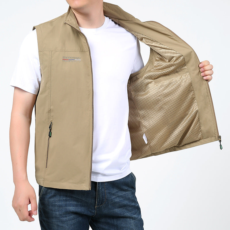 Marvin - Komfortable Herrenweste mit Taschen