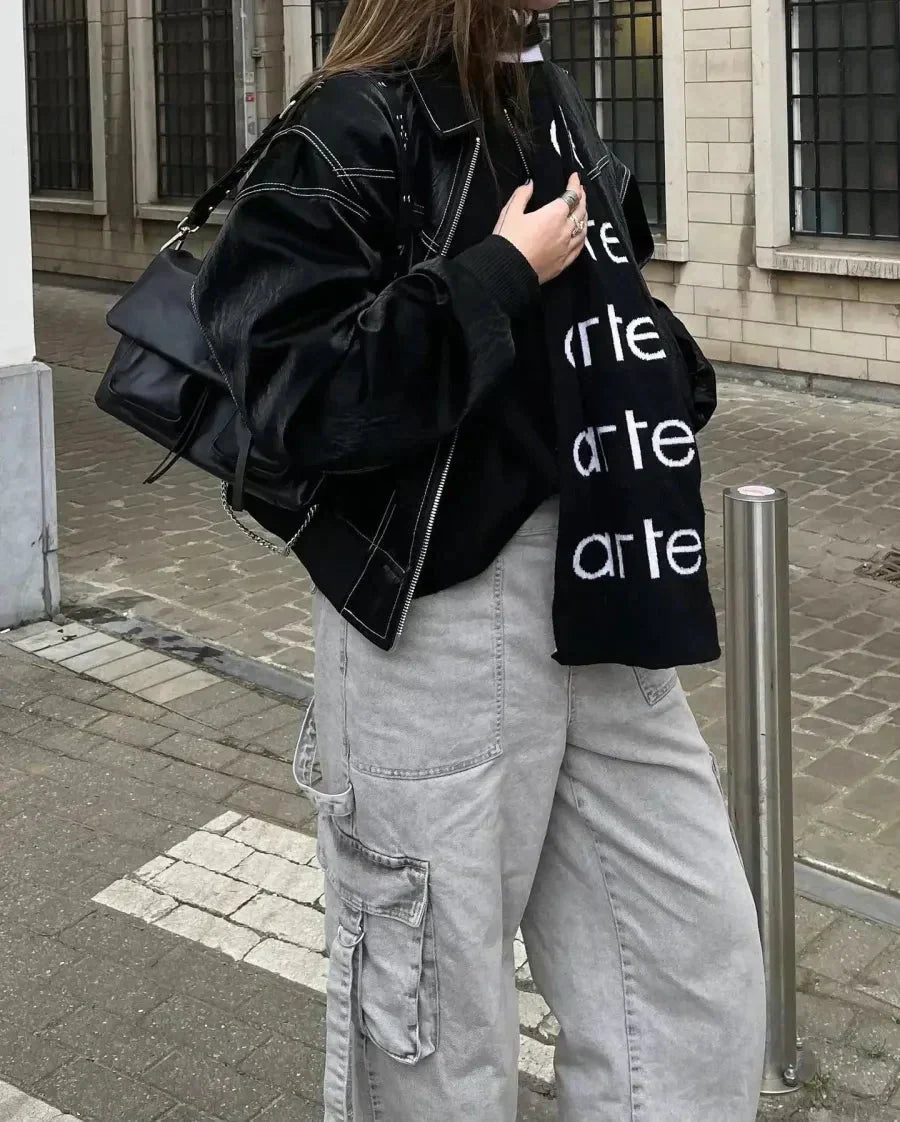 Lucia – Oversize-Bomberjacke