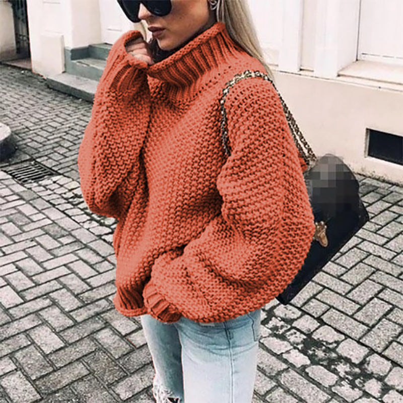 Brooke – Sehr dicker Rollkragenpullover