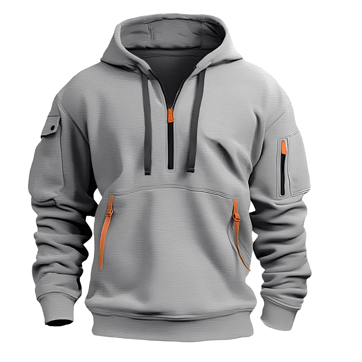 Cornell - Bequemer Herren-Hoodie mit Reißverschluss