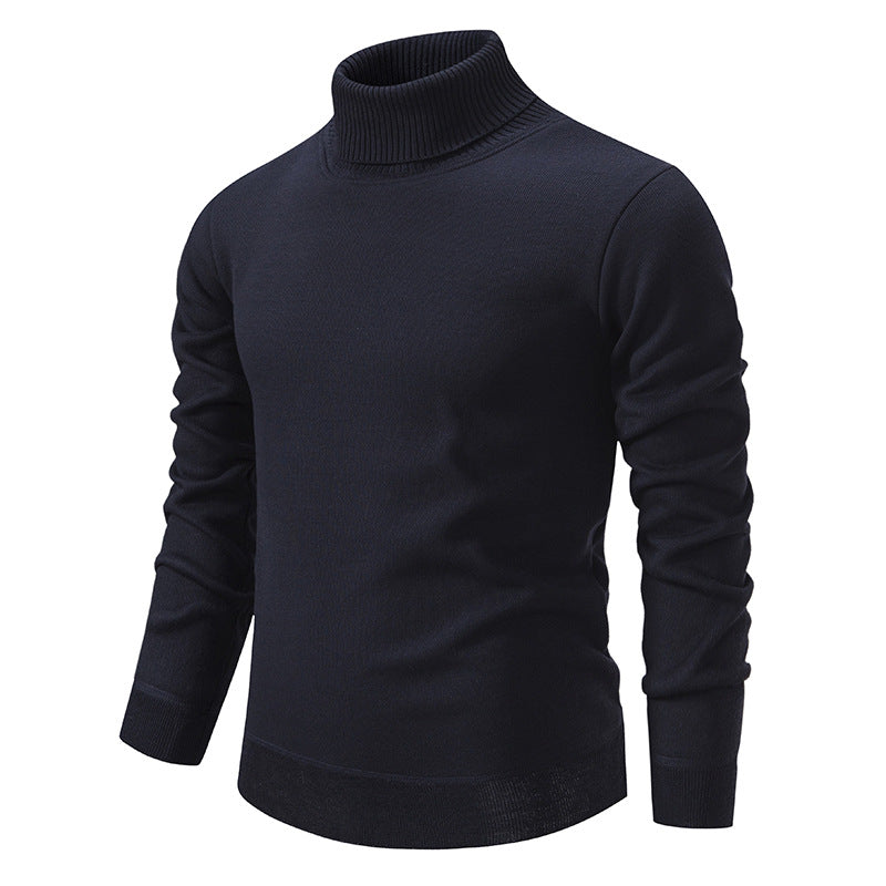 Antony - Baumwoll-Rollkragenpullover für Herren im entspannten Design
