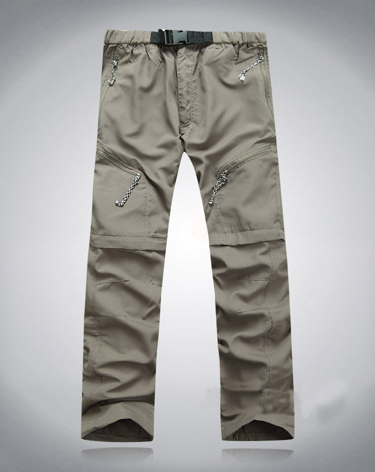 Derryl - Wandlungsfähige, elastische Zip-Off-Hose für Männer