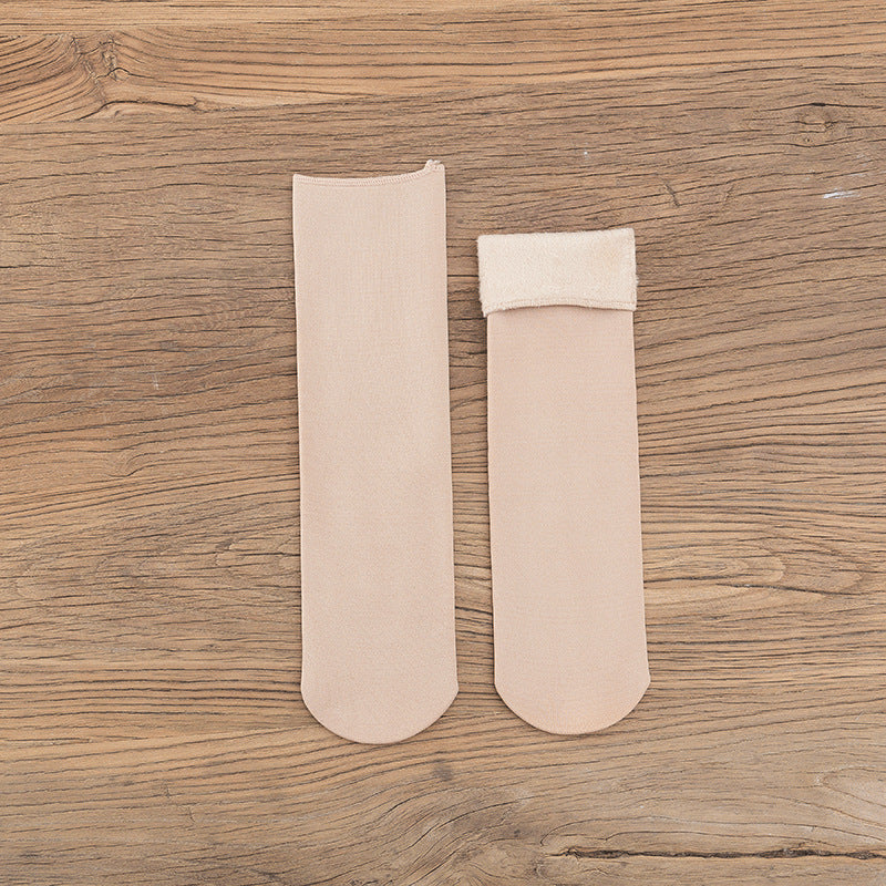 Gloria - Flauschige Samt-Wintersocken für Frauen