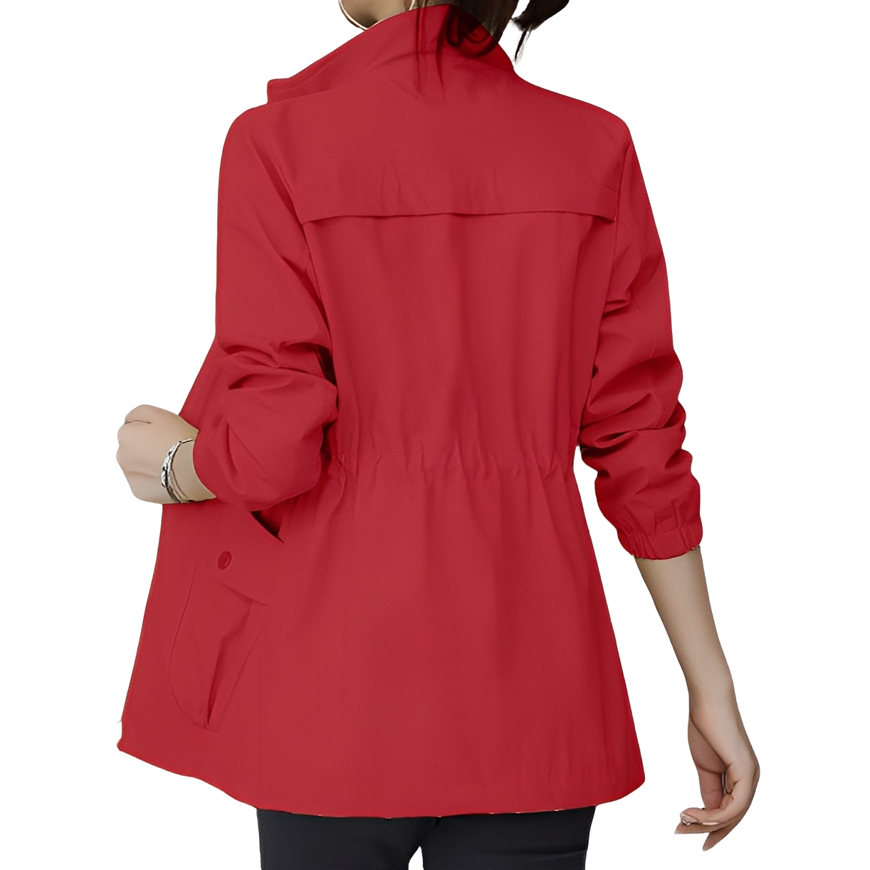Gwenda - Trendige Damenjacke mit verstellbarer Taille
