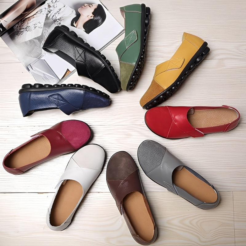 Merideth - Bequeme Damenschuhe mit Klettverschluss