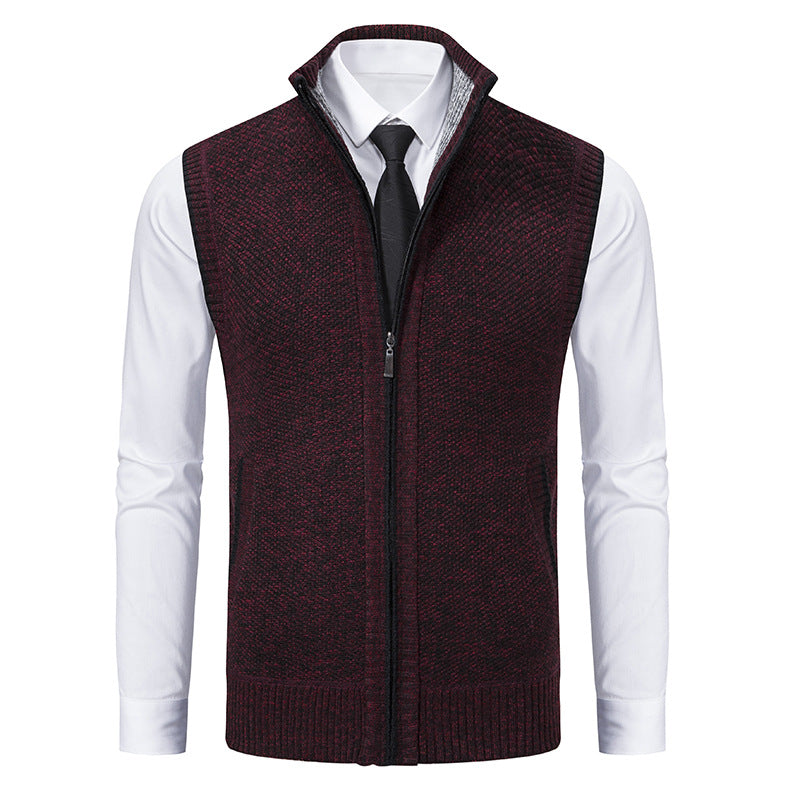Samuel - Elegante Herrenweste mit Reißverschluss