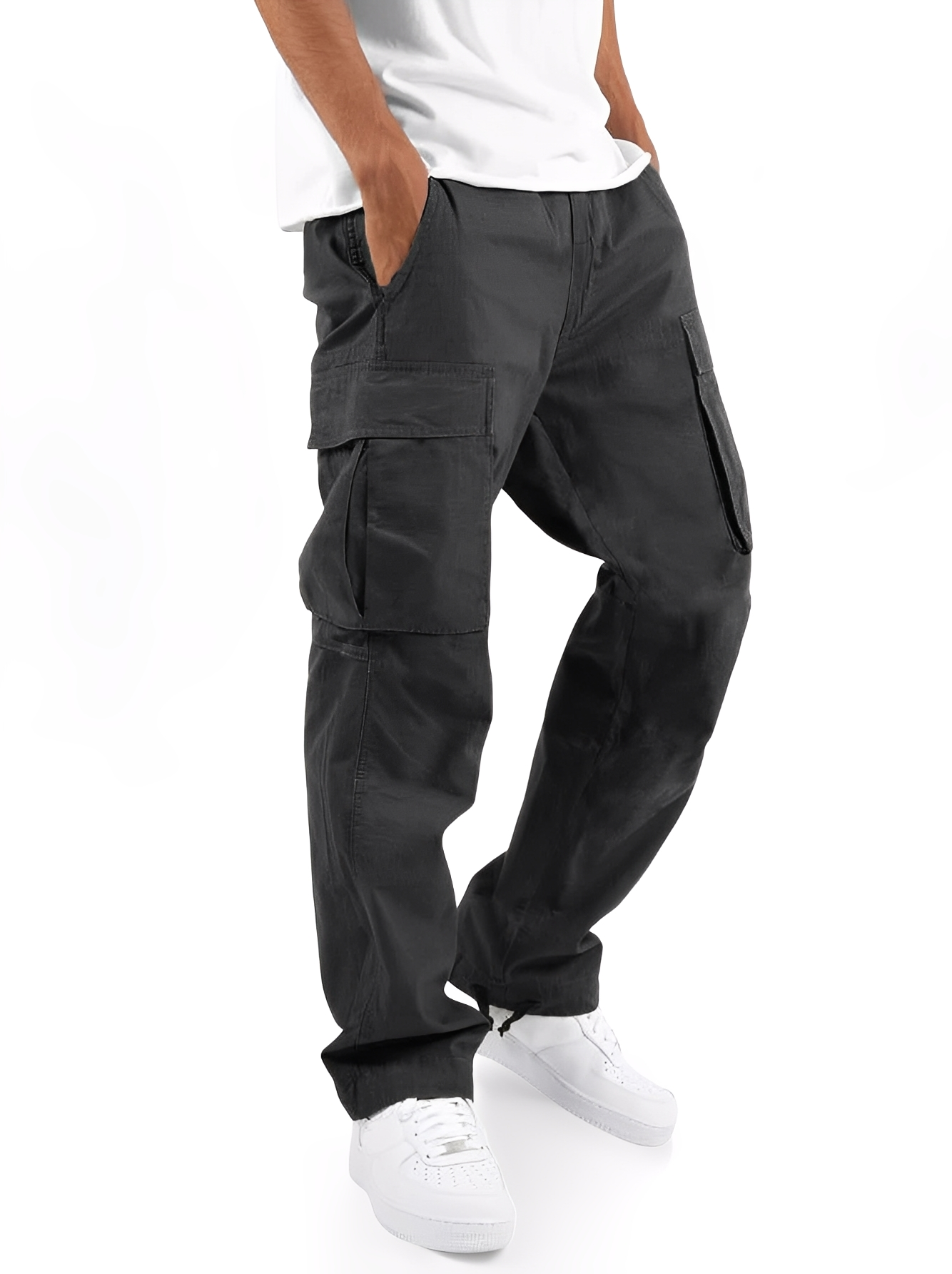 Cooper - Komfortable Herren-Cargohose mit Kordelzug
