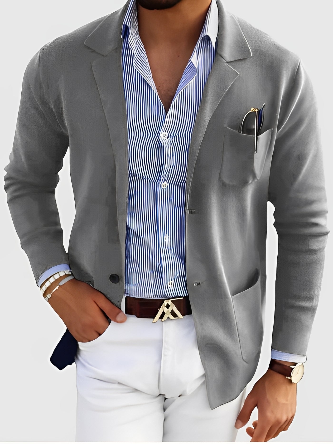 Jordan - Eleganter Herrenblazer mit Taschen