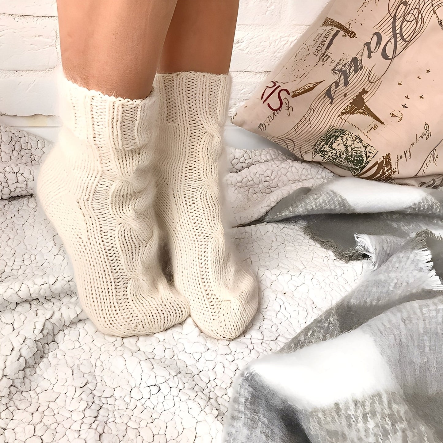 Dorothy - Komfortable Wollsocken für Damen