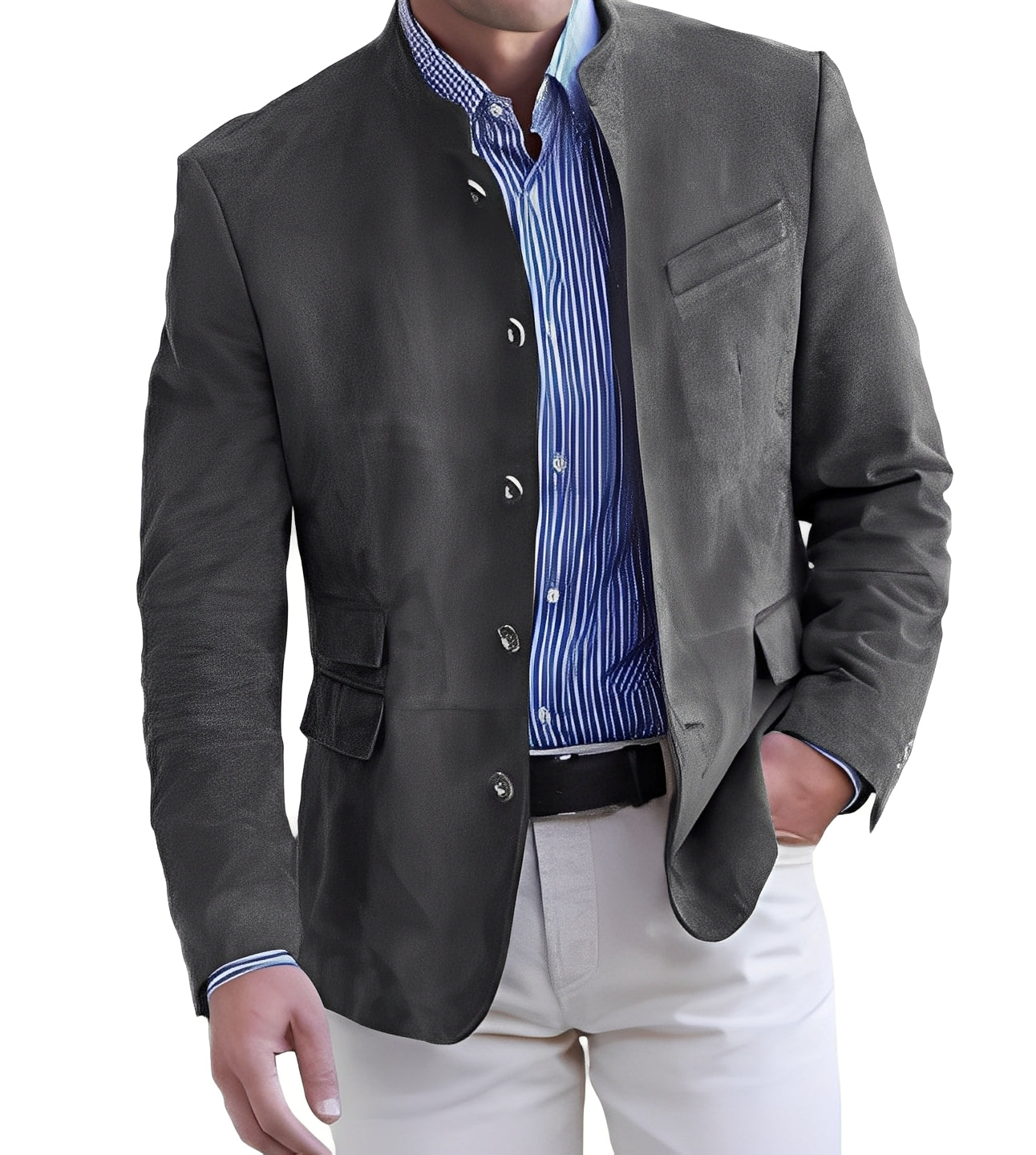 Brenden - Traditionelle Herrenjacke mit Knöpfen