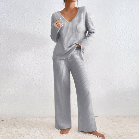 Michele - Bequemes, gestricktes Damen-Lounge-Set