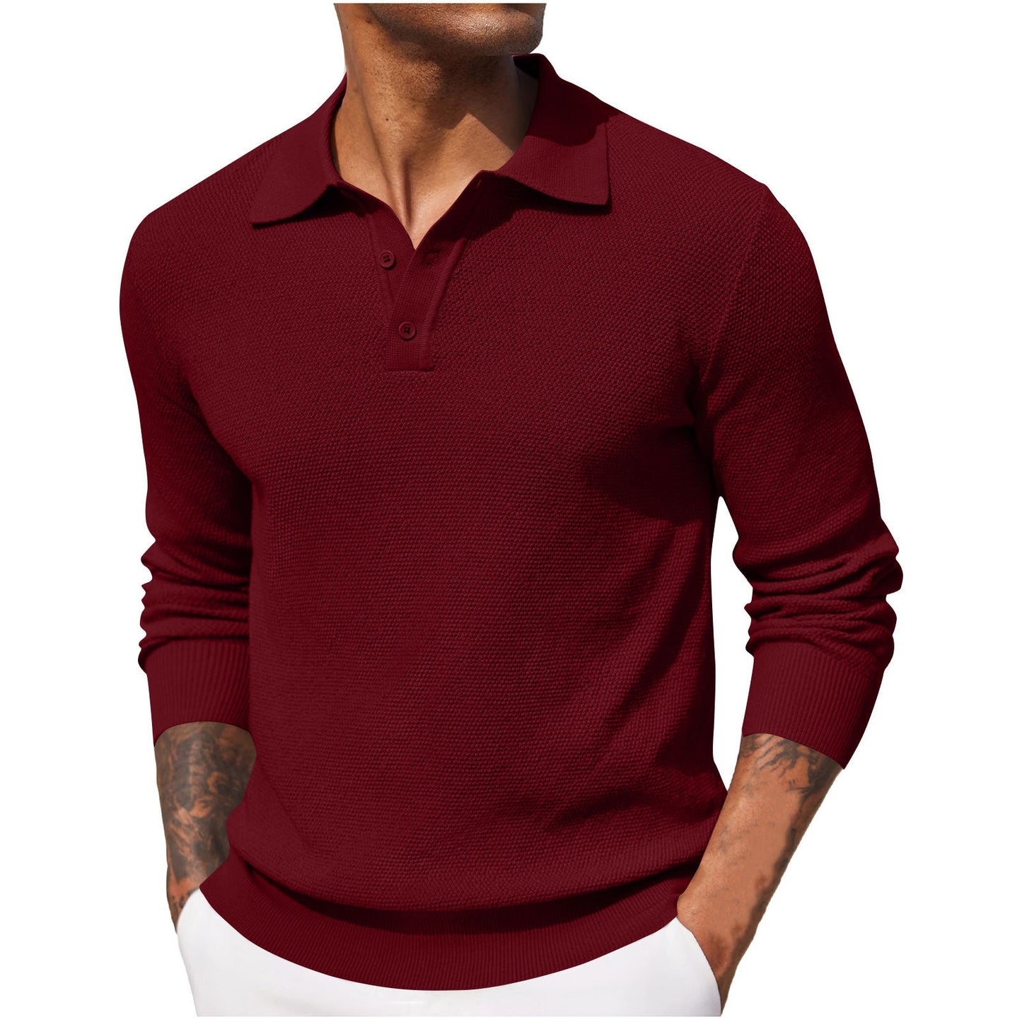 Harrison - Gemütliches Langarmshirt für Männer