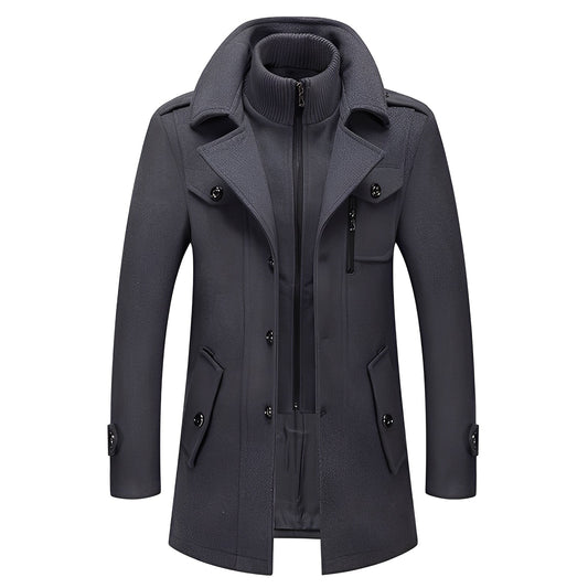 Darius - Moderne, warme Wolljacke für Herren