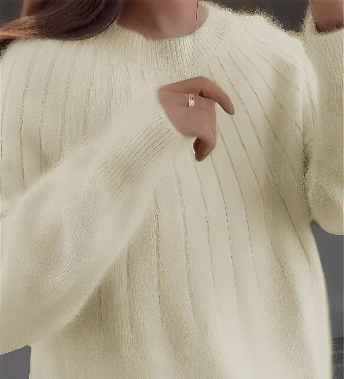 Josslyn - Eleganter Damen-Kaschmirpullover in komfortabler Passform
