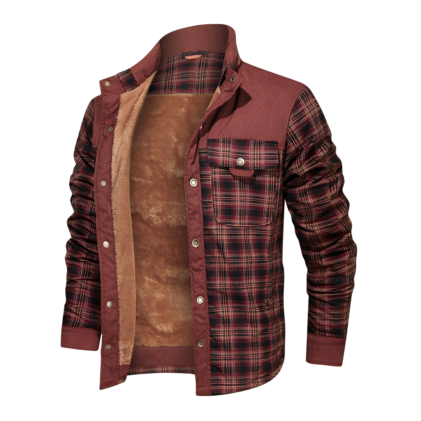 Harmon - Elegante karierte Herrenjacke