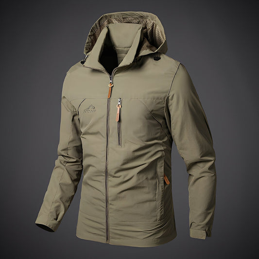 Finnegan - Bequeme Herrenjacke mit Kapuze für draußen