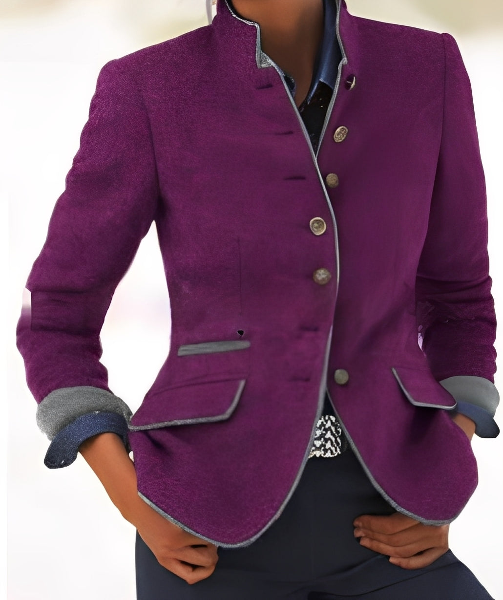 Kaelyn - Moderne Damenjacke mit Taschen für den Alltag