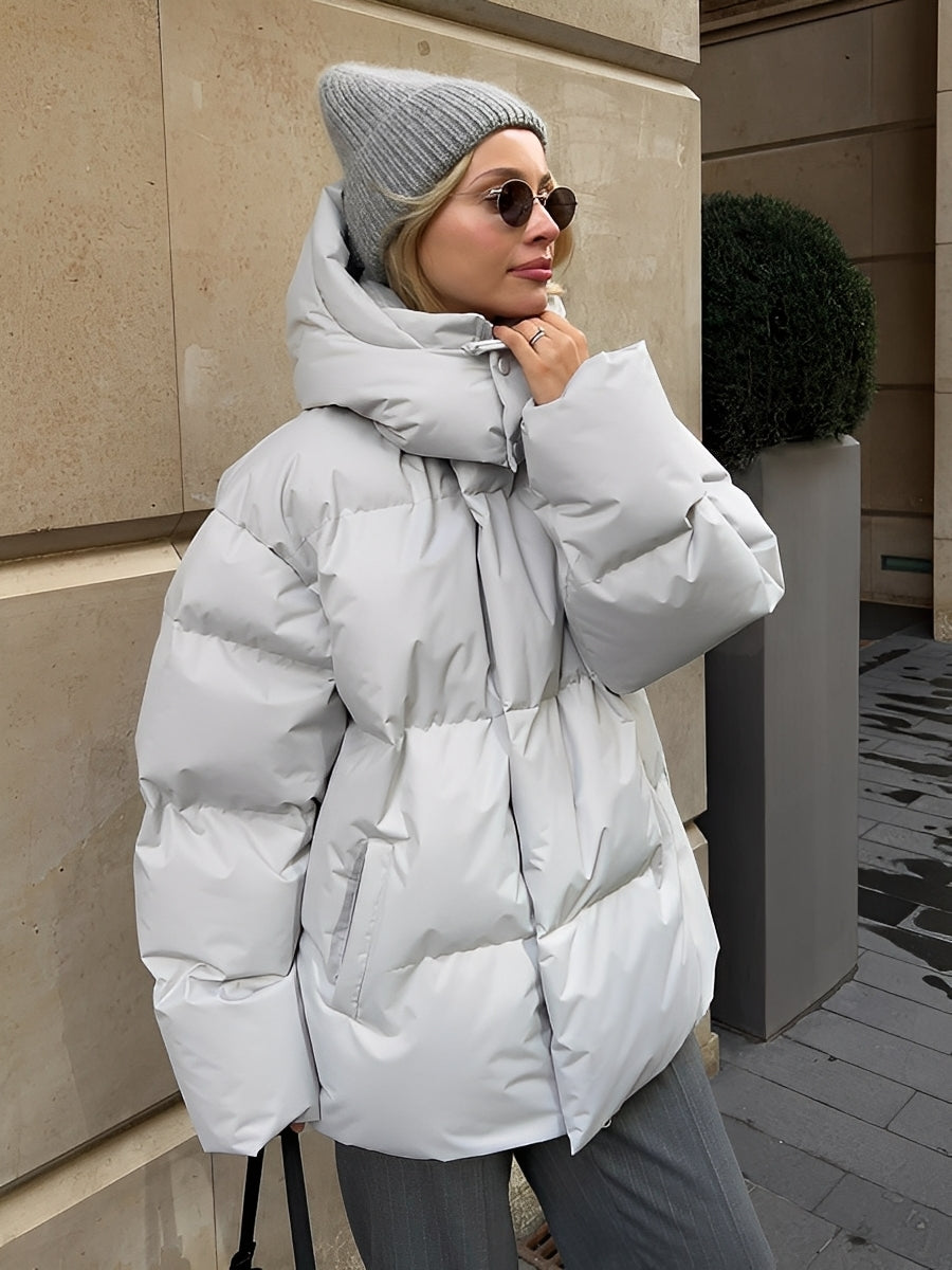 Loreen - Komfortable, warm gefütterte, locker sitzende Damenjacke