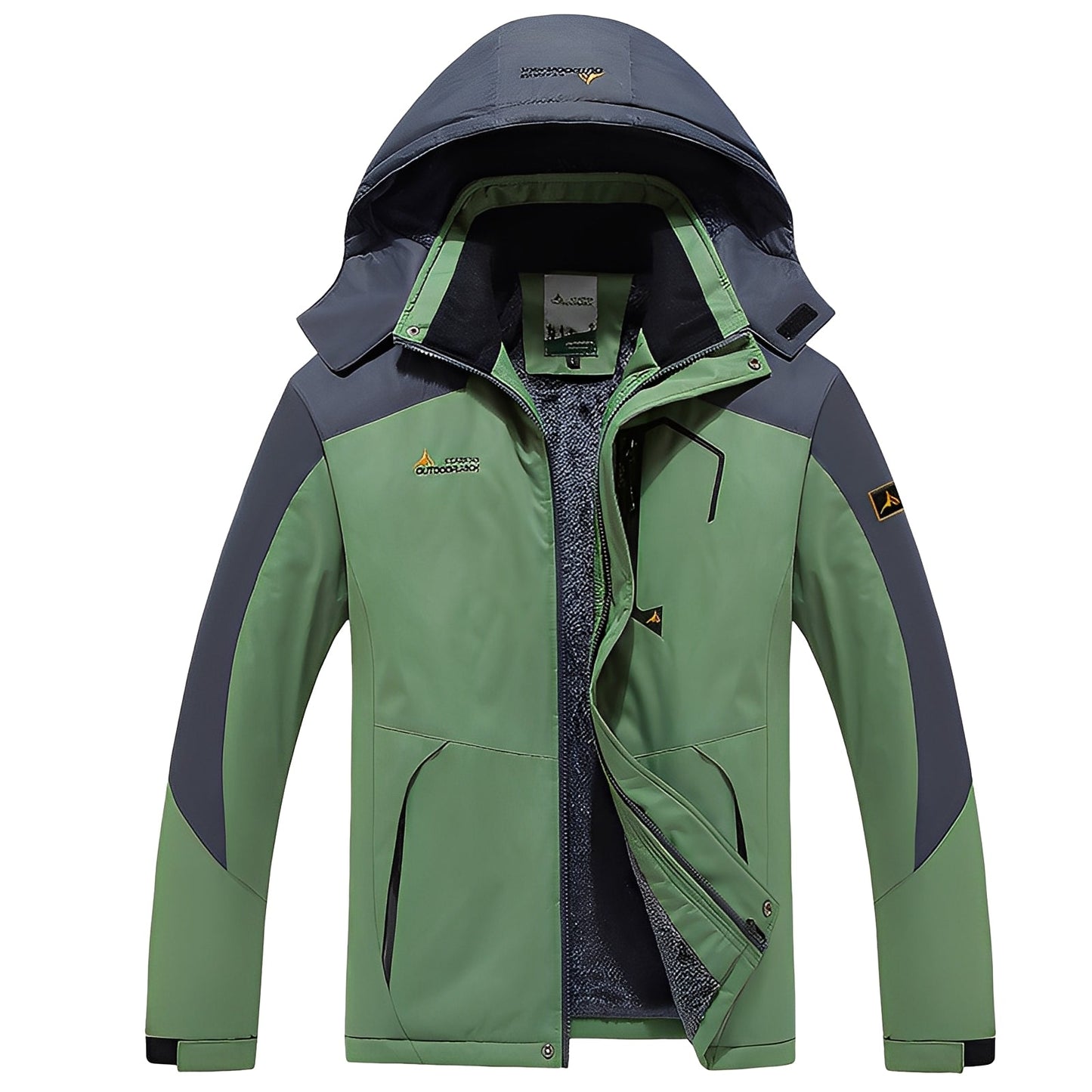 Heather - Modische, warme Damenjacke für den Winter mit Fleece-Futter