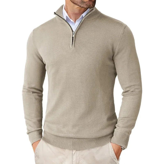 Bowen - Trendiger Herrenpullover mit Reißverschluss