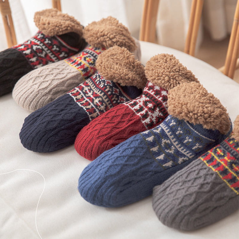 Nichole - Stilvolle, warme rutschfeste Socken für Damen