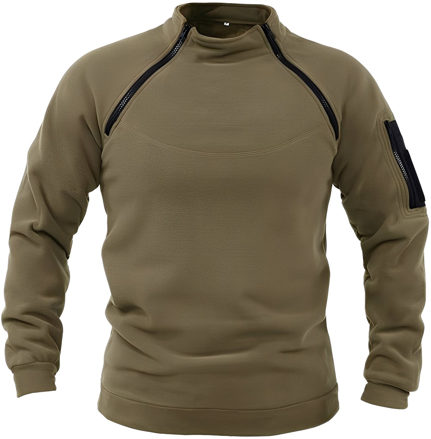 Wilbur - Herren-Fleecepullover mit Zipper für Sport