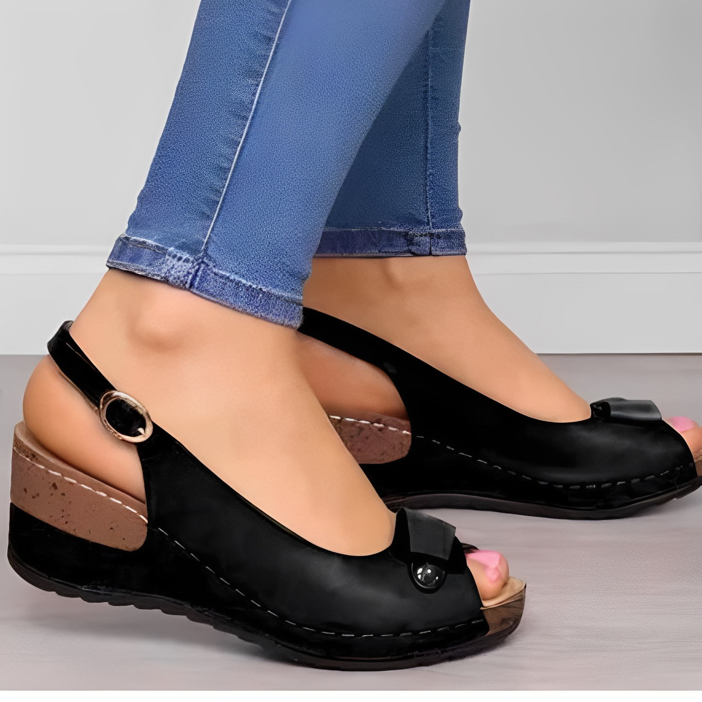 Neville - Komfortable Damenschuhe mit Keil