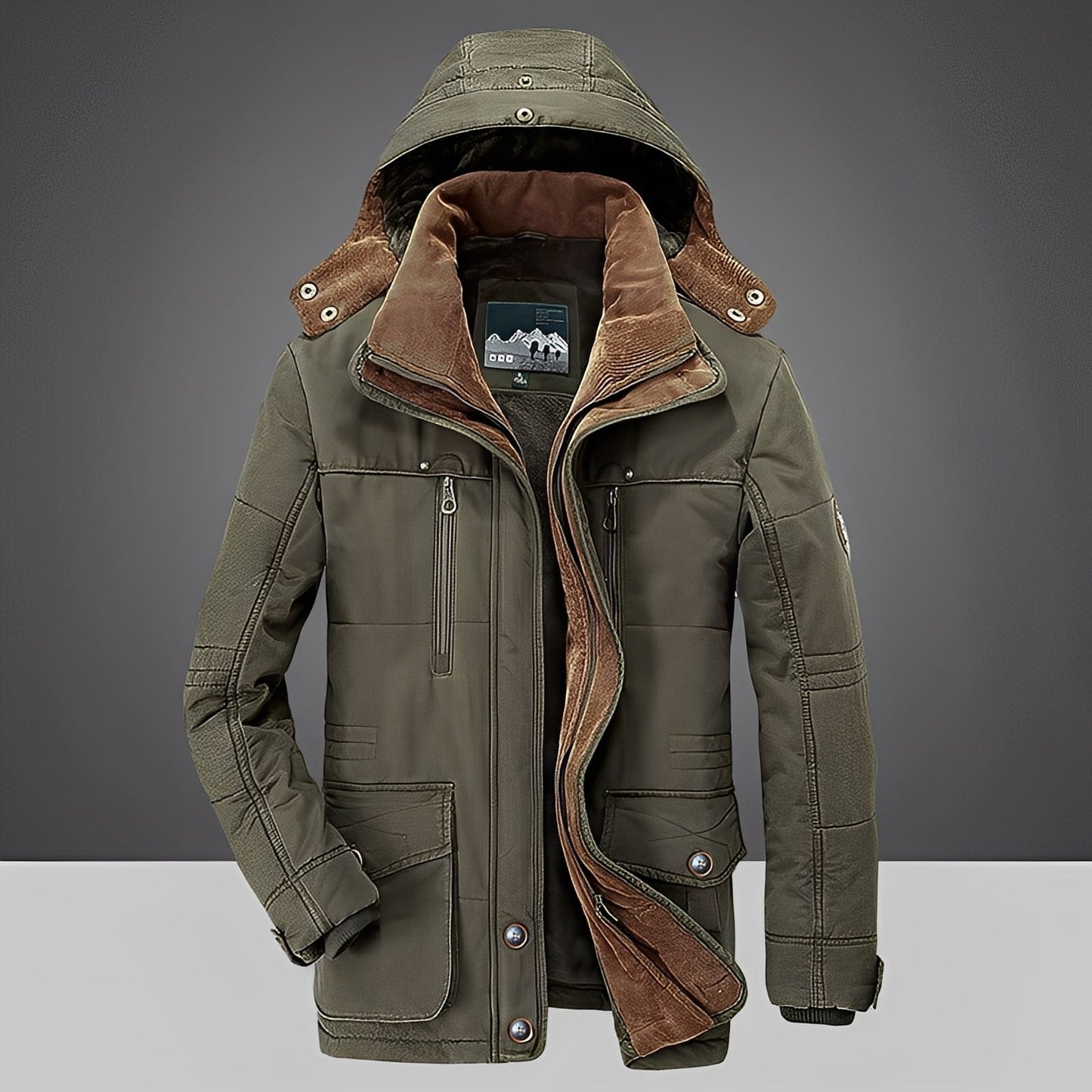 Nicholas - Herrenjacke mit wärmendem Fleece-Futter