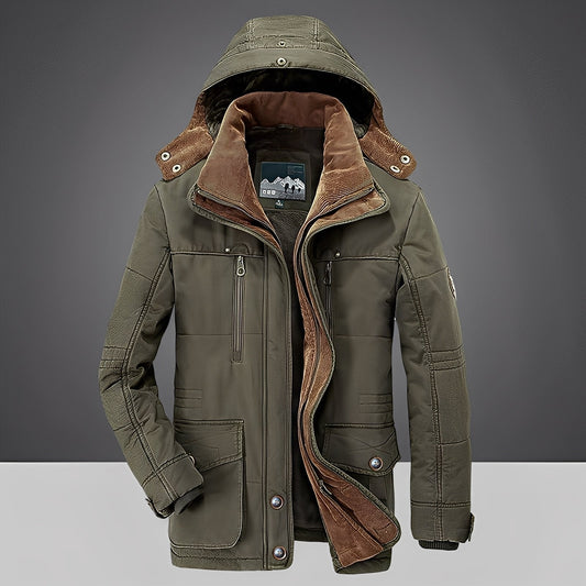 Nicholas - Herrenjacke mit wärmendem Fleece-Futter