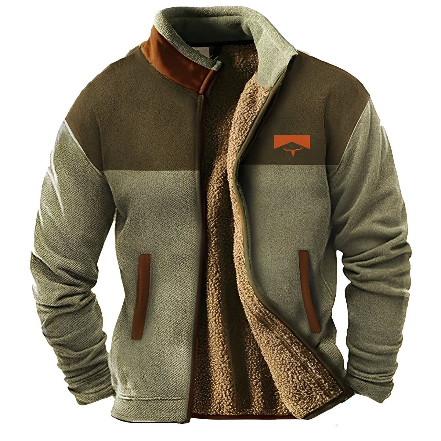 Todd - Modische, warmhaltende Herrenfleecejacke