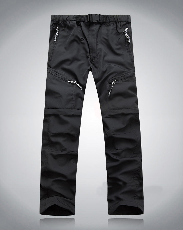 Derryl - Wandlungsfähige, elastische Zip-Off-Hose für Männer