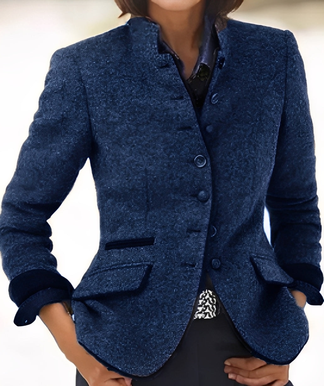Kaelyn - Moderne Damenjacke mit Taschen für den Alltag