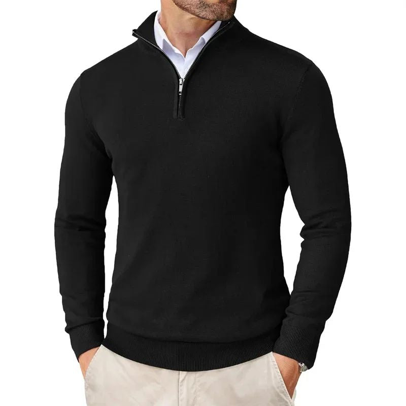 Bowen - Trendiger Herrenpullover mit Reißverschluss