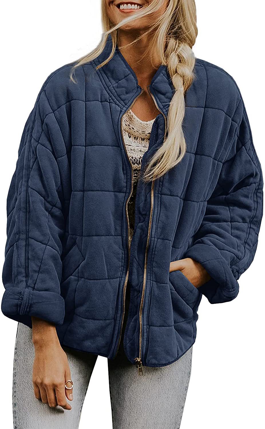 Wenona - Gemütliche Frauenjacke mit Taschen