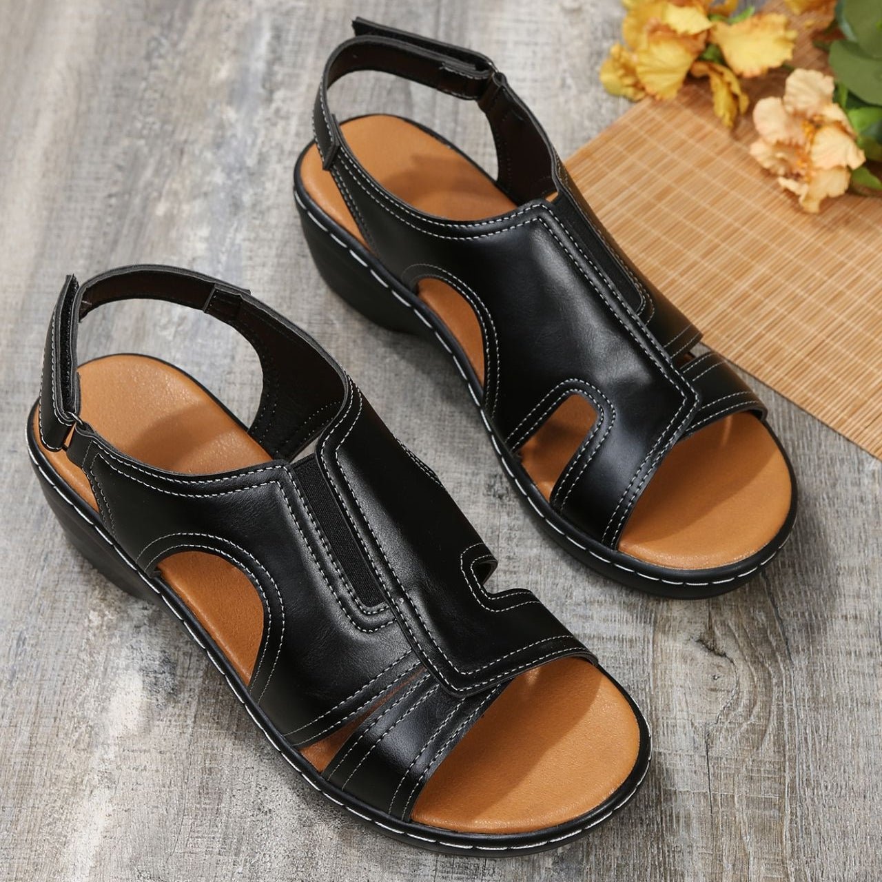 Duana - Bequeme Damensandalen mit Luftkissen