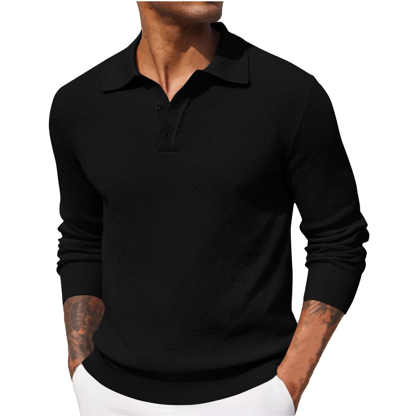 Harrison - Gemütliches Langarmshirt für Männer