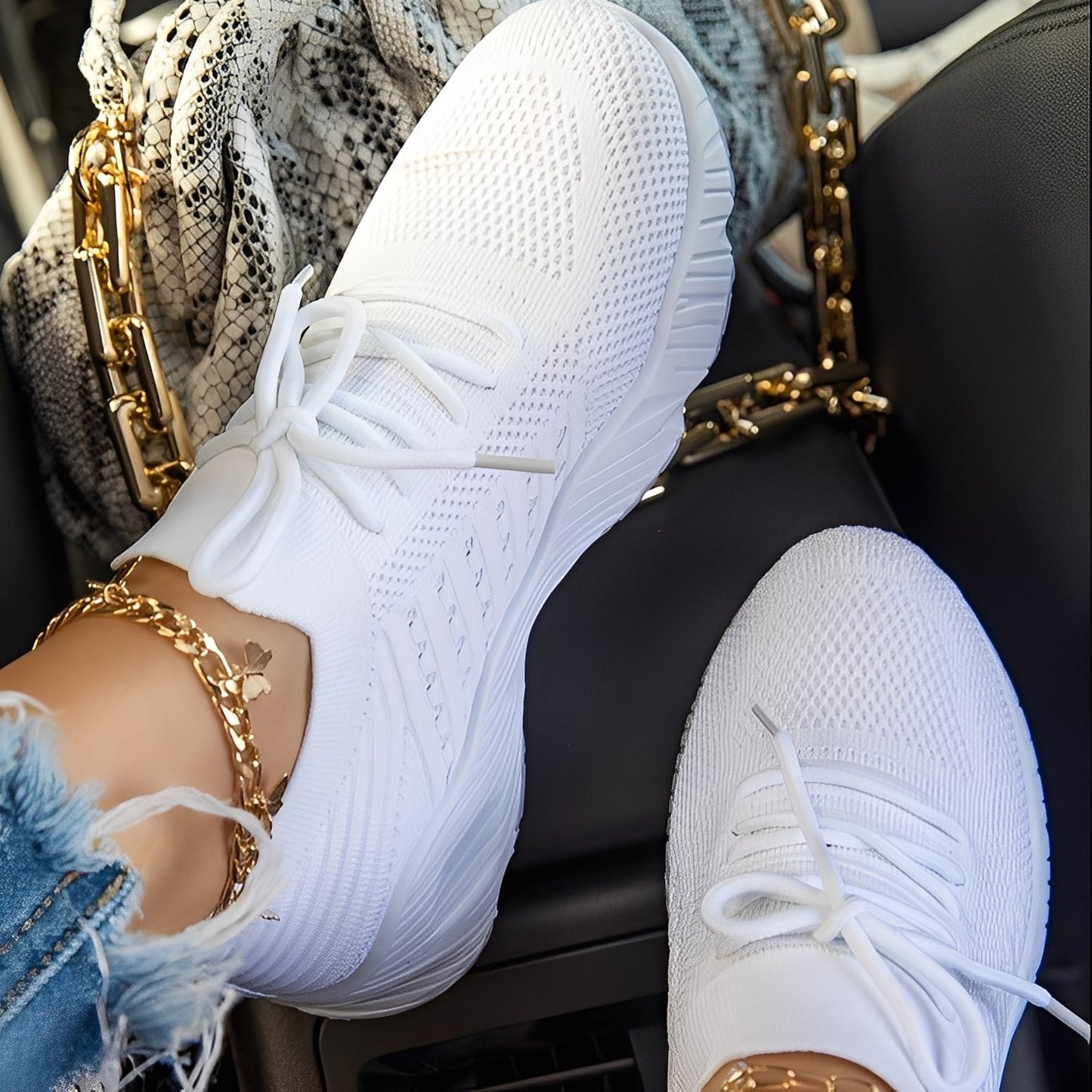 Eleanore - Freizeitschuhe für Damen mit robusteren Gummisohlen