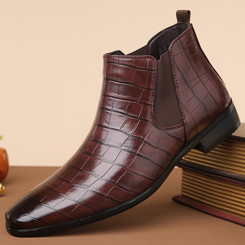 Gladwin - Elegante, glänzende Lederschuhe für Herren