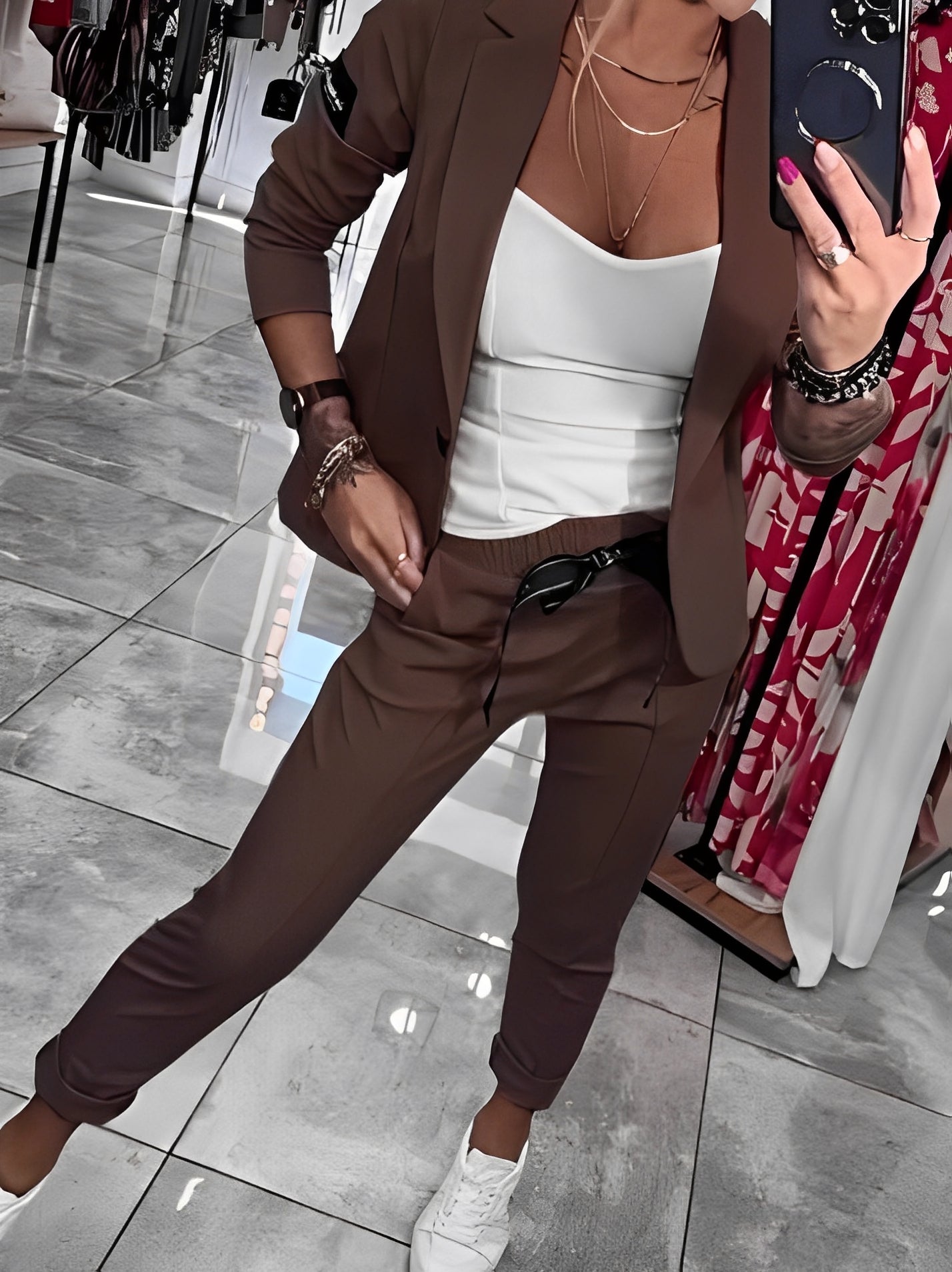 Kassandra - Schickes Outfit-Set für Frauen für den Alltag