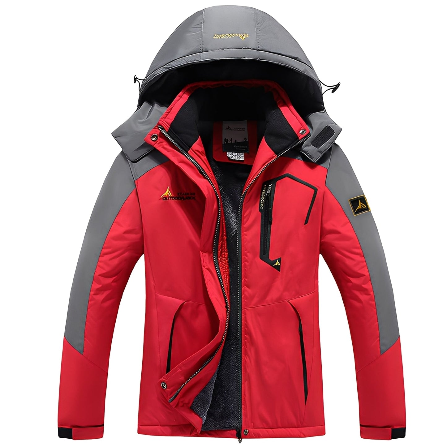 Heather - Modische, warme Damenjacke für den Winter mit Fleece-Futter