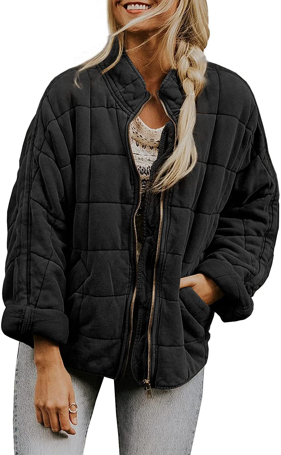 Wenona - Gemütliche Frauenjacke mit Taschen
