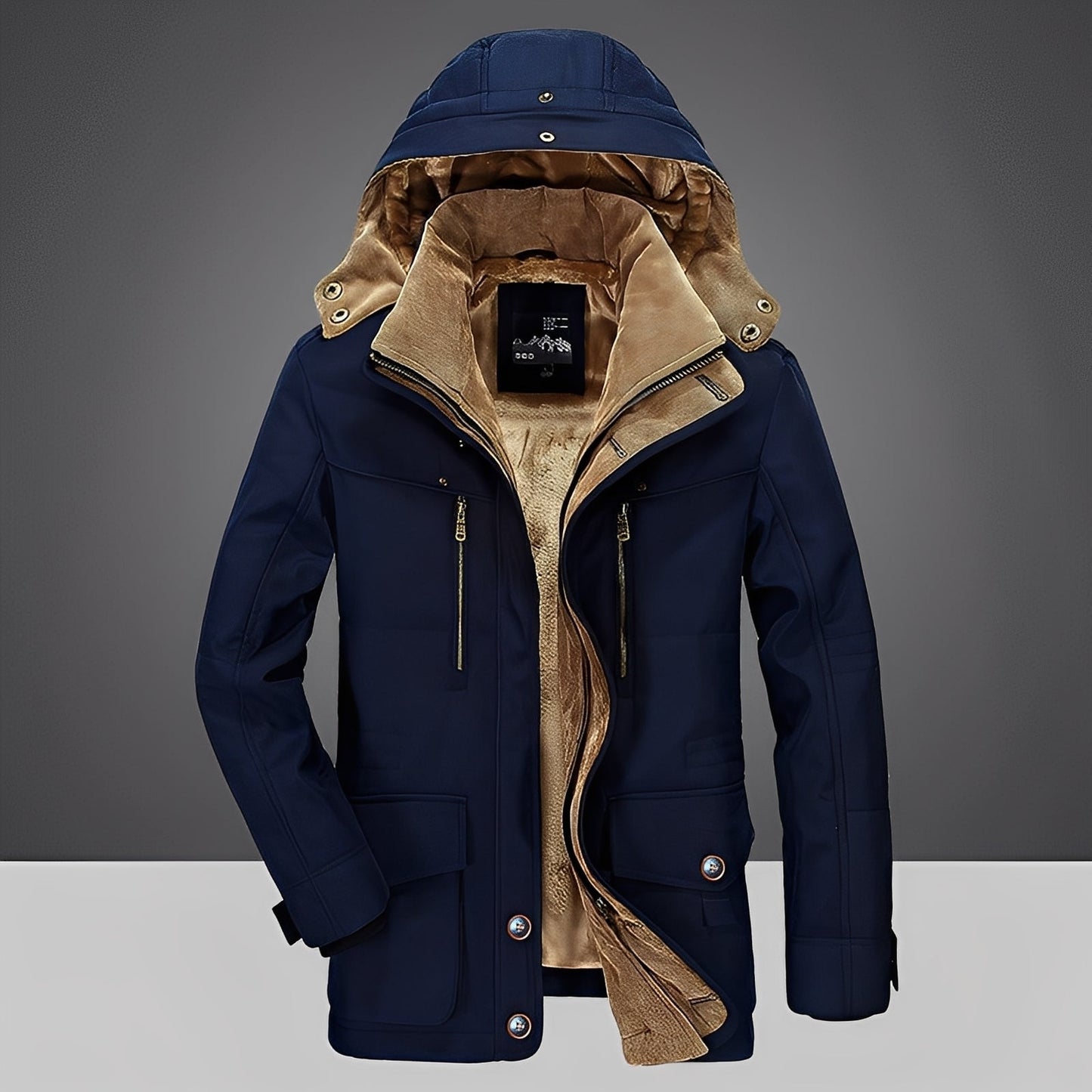 Nicholas - Herrenjacke mit wärmendem Fleece-Futter