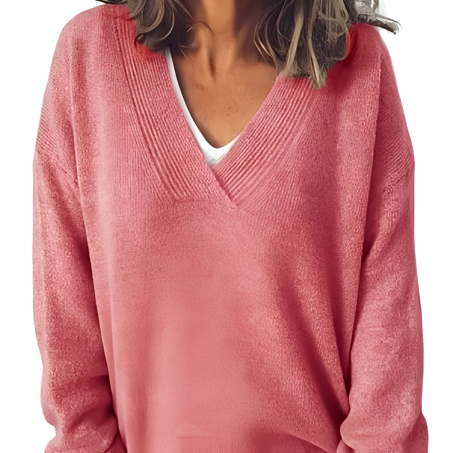 Camryn - Damenpullover aus lockerer Strickmode