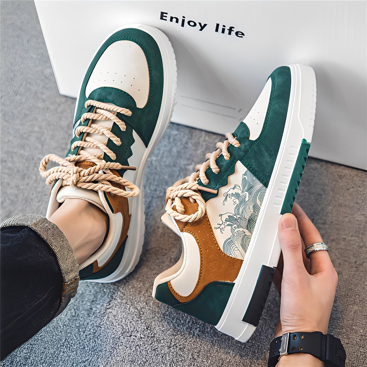 Micheal - Stilvolle, moderne Herrenschuhe mit rutschfester Eigenschaft
