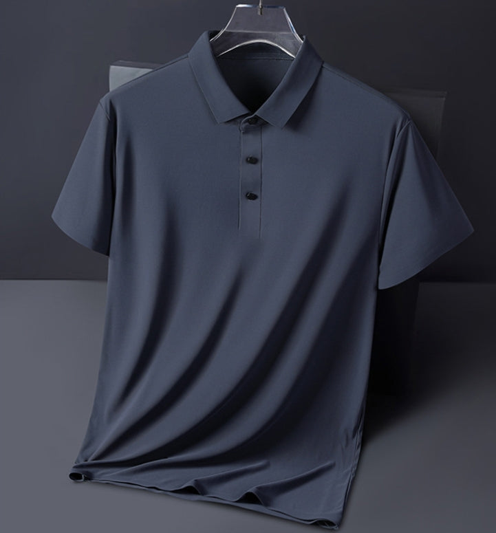 Malcom - Bequemes, luftdurchlässiges Herren-Poloshirt