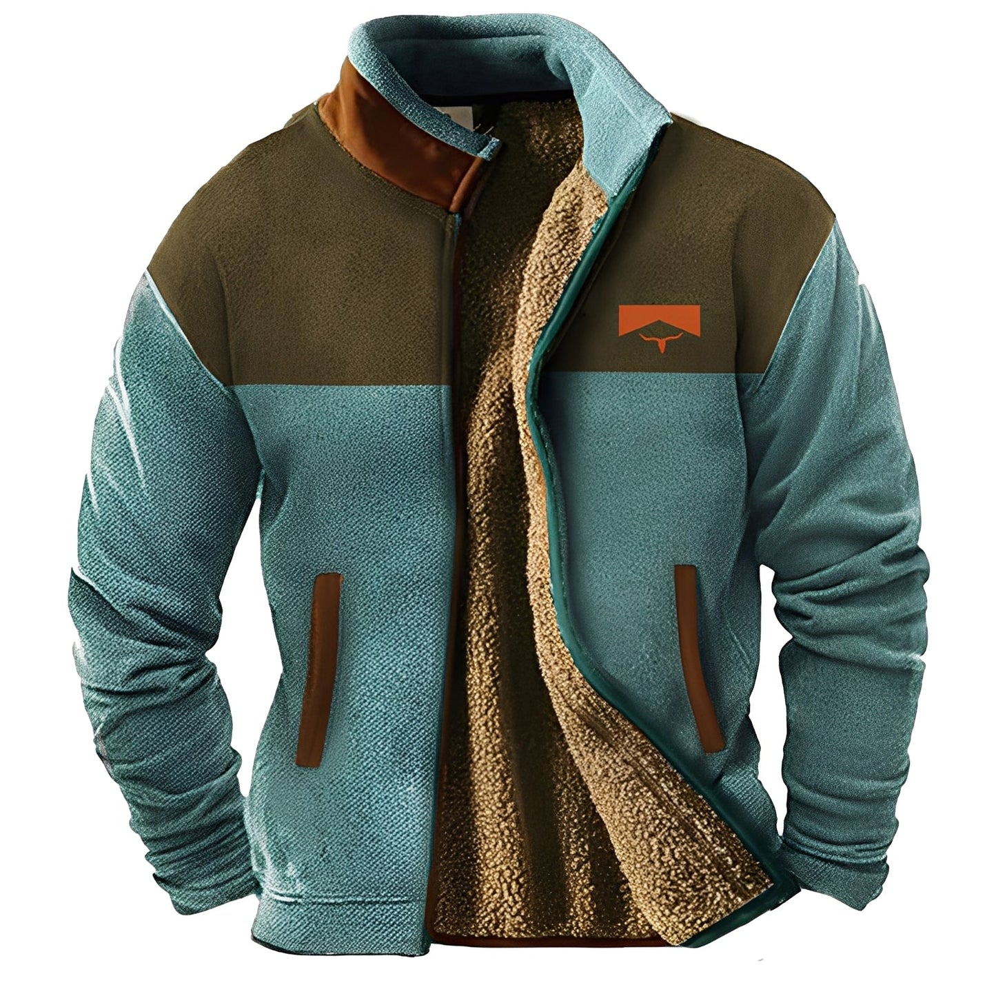 Todd - Modische, warmhaltende Herrenfleecejacke