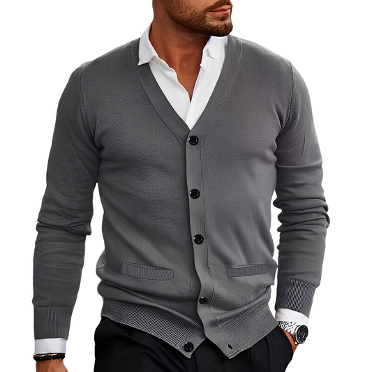 Holden - Bequeme Herrenjacke aus Baumwolle mit Knöpfen